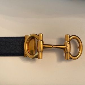 Ferragamo Navy Blue belt